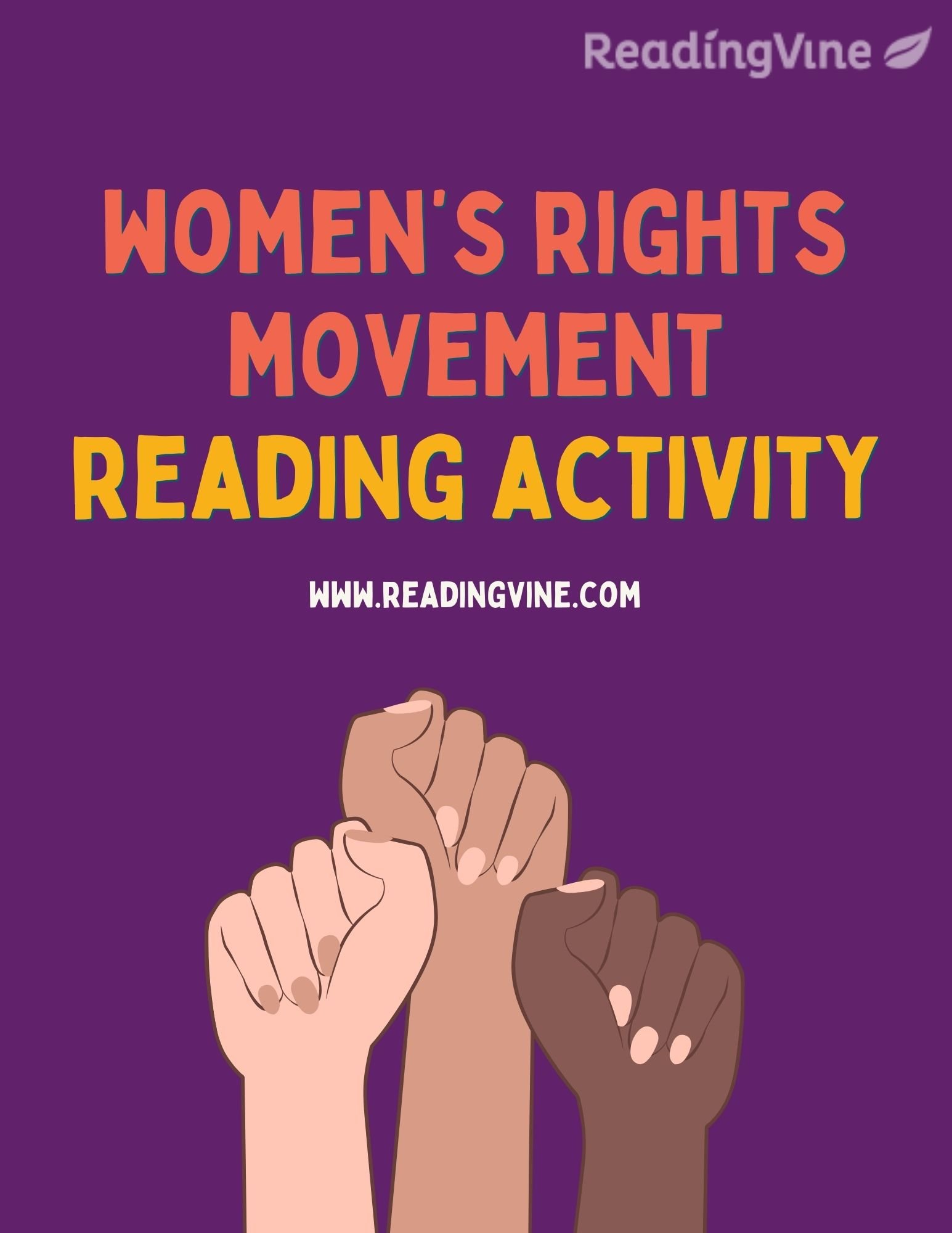 Women's Rights Movement Reading Activity