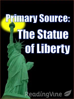 Primary Source: The Statue of Liberty - Reading Activity