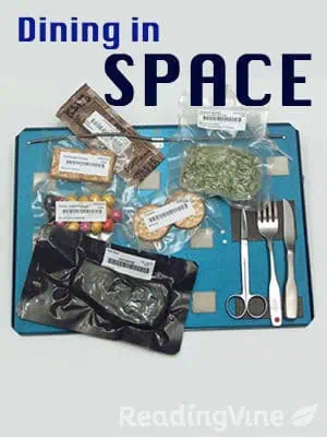 Dining in Space - Reading Comprehension Activity