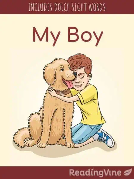My Boy - Reading Comprehension Worksheet for Students
