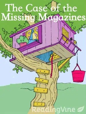 The Case of the Missing Magazines - Reading Comprehension Worksheet for Students