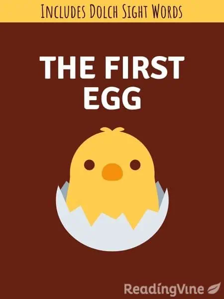 The First Egg - Reading Activity