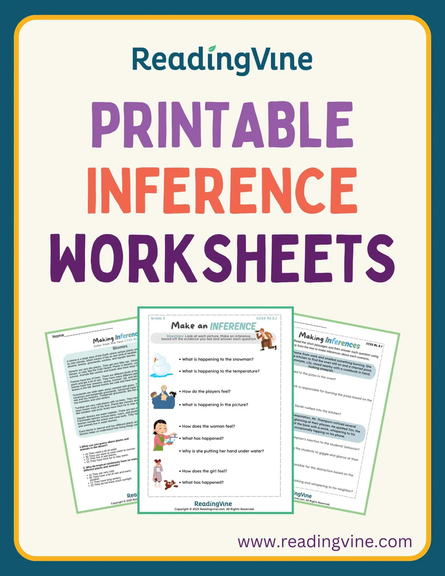 Inference Worksheet Page Image