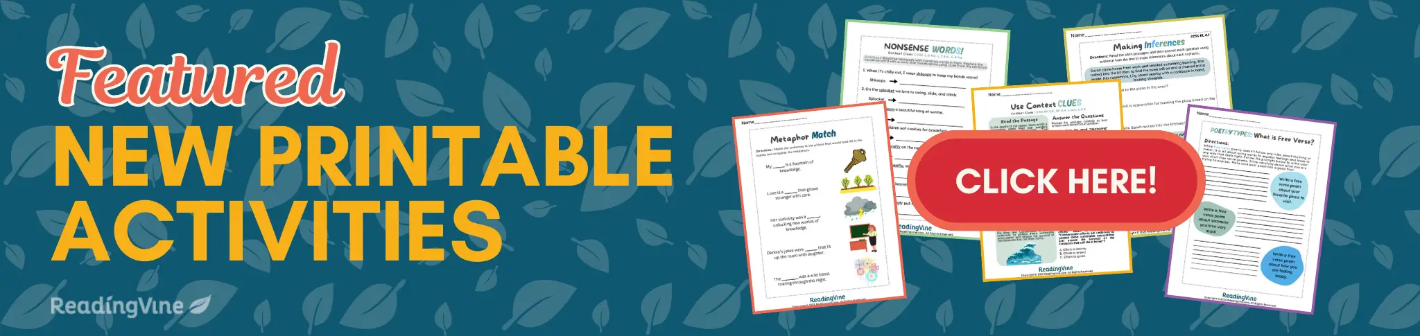 New Printable Worksheets
