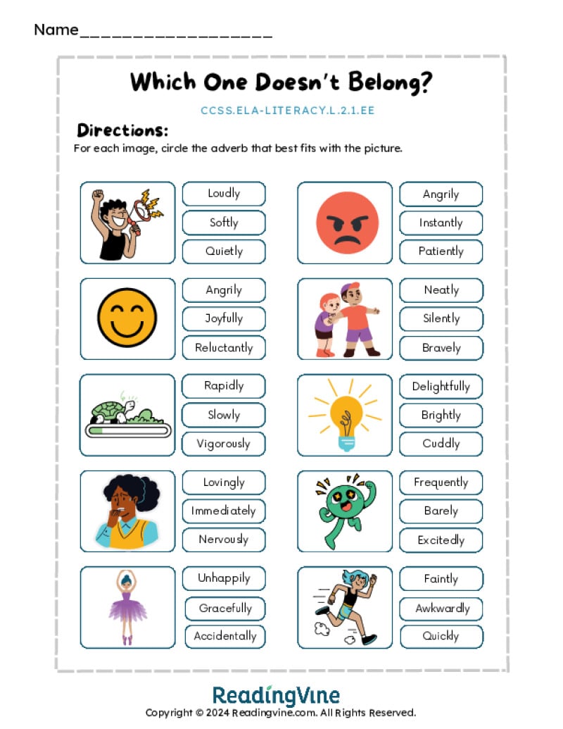 Adverbs - Which one doesn't belong?