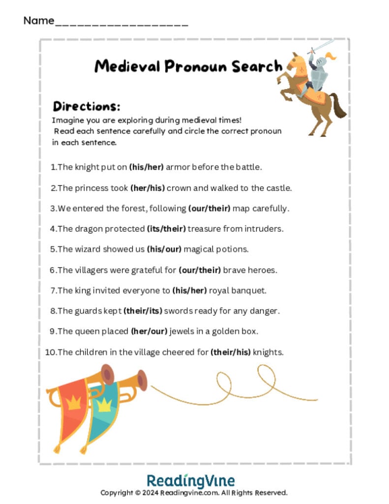 Medieval Pronoun Search