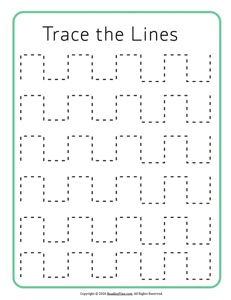 Trace the Square Lines