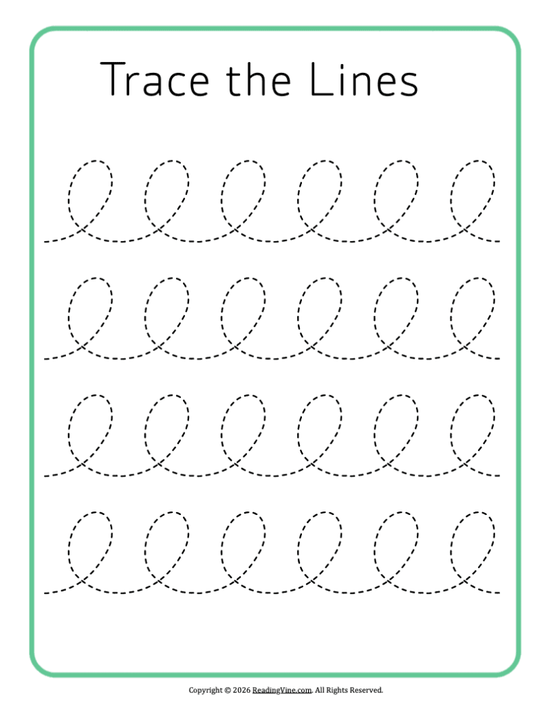Trace the looped Lines