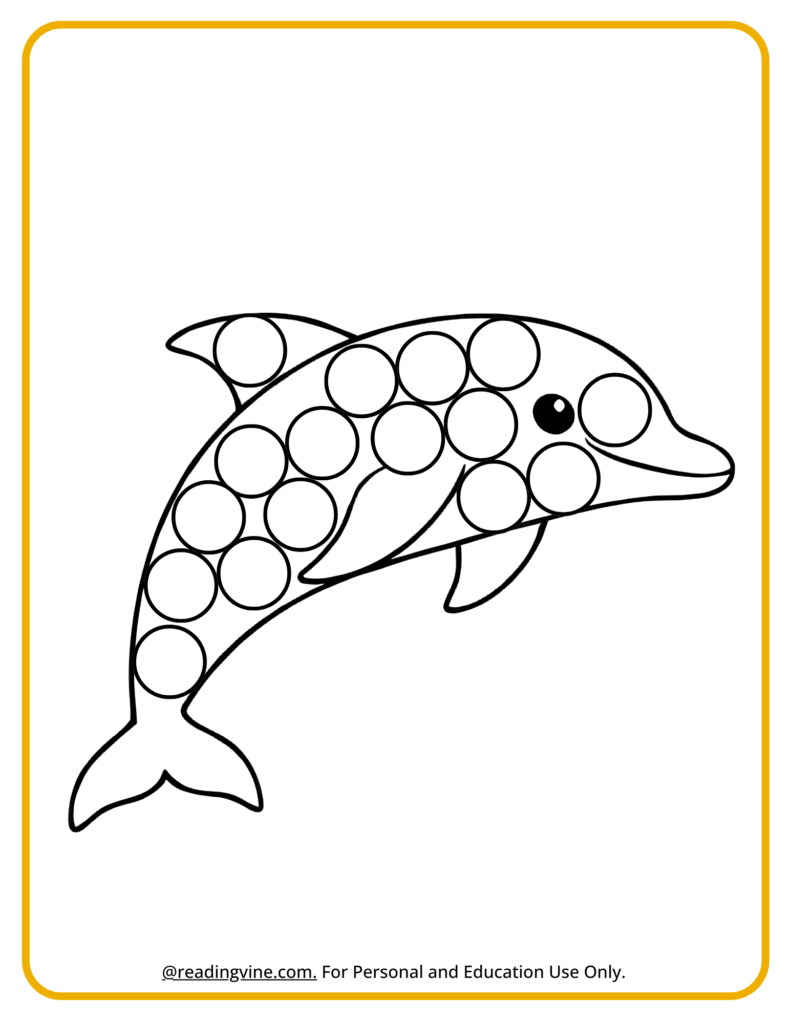 Dolphin Dot Marker Activity