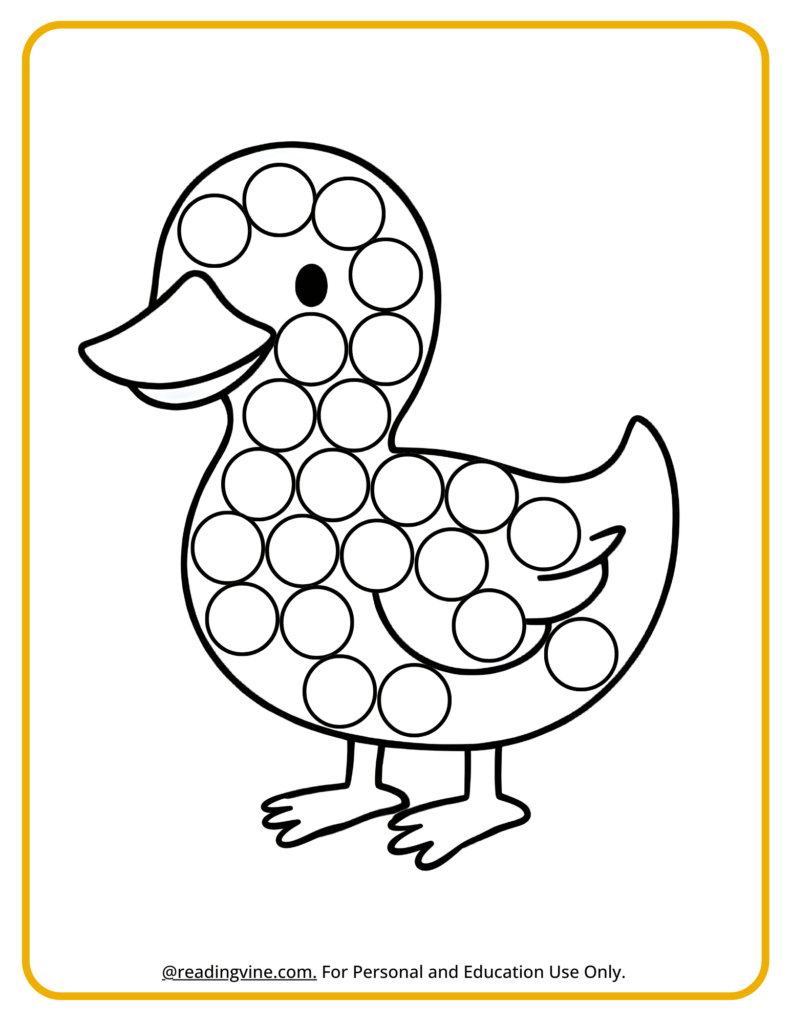 Duck Dot Marker Activity