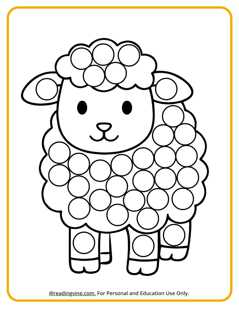 Sheep Dot Marker Activity