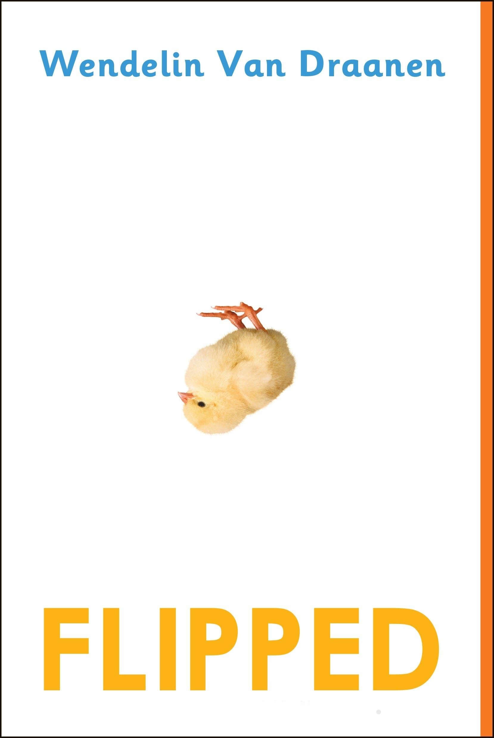 Flipped book cover