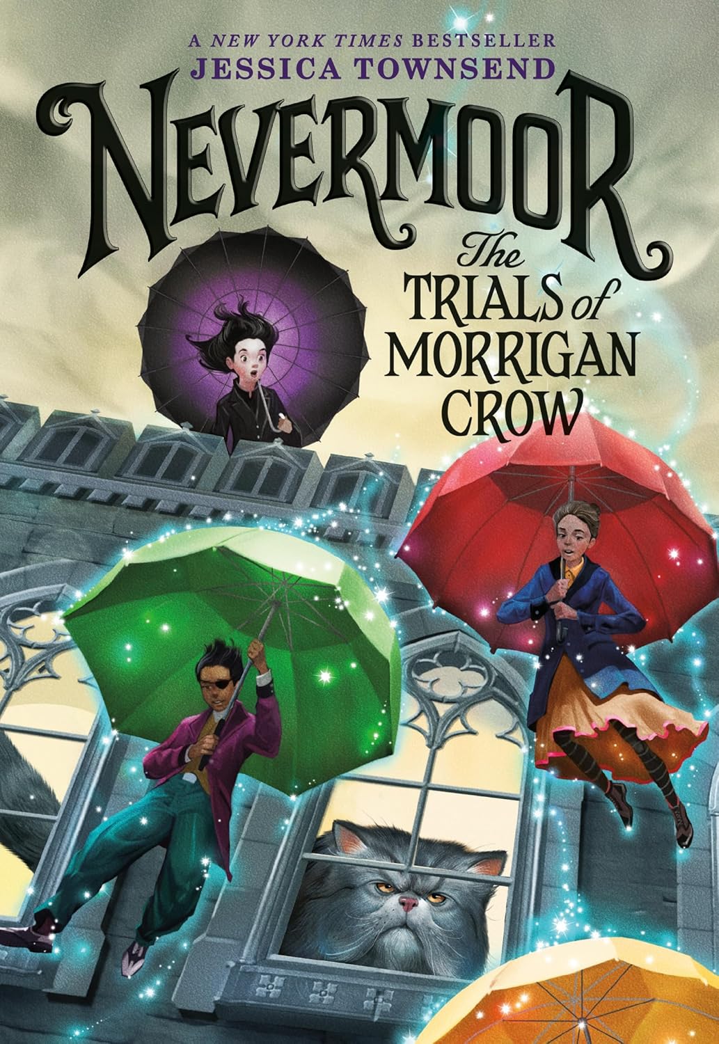 Nevermoor: The Trials of Morrigan Crow book cover