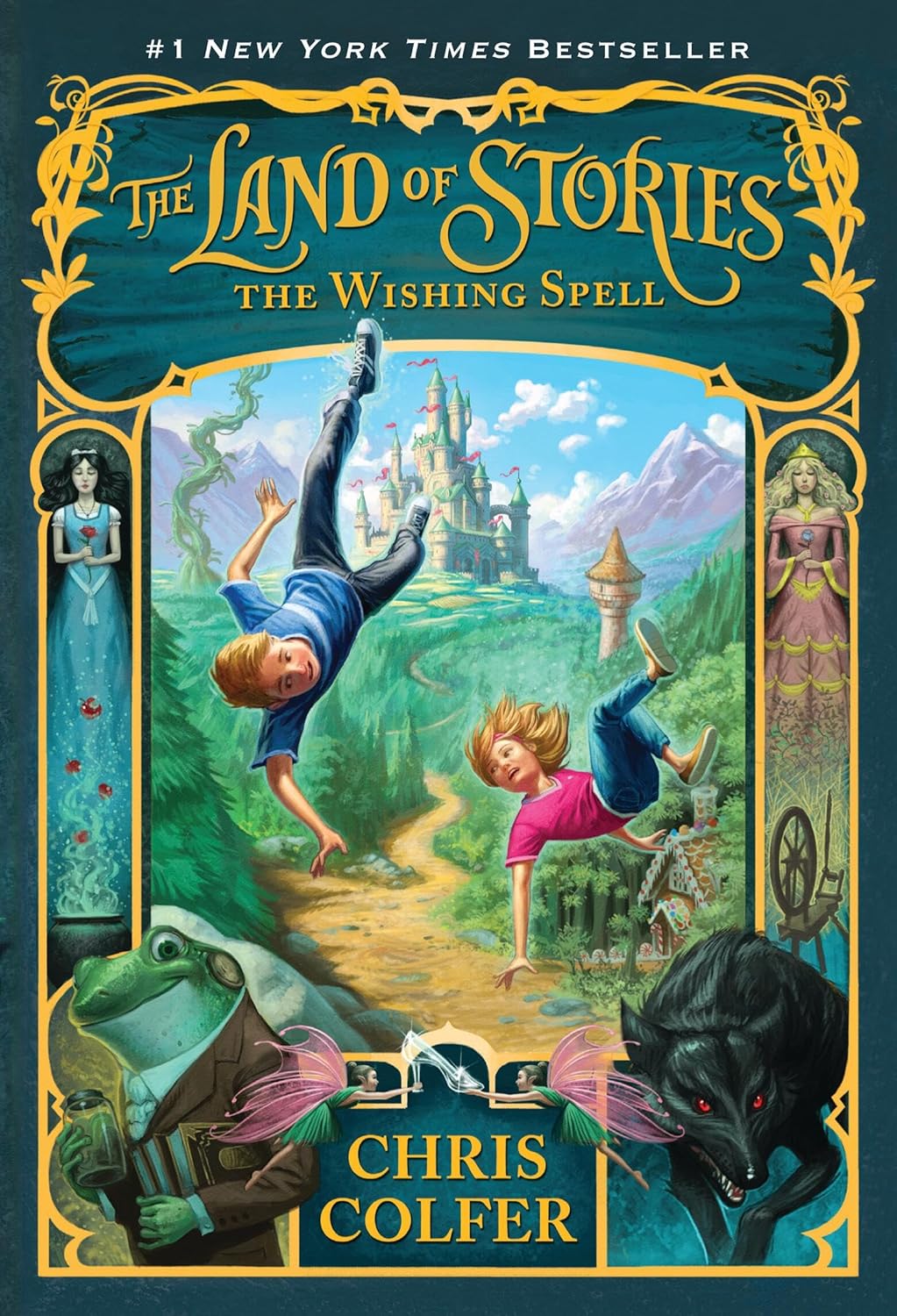 The Land of Stories: The Wishing Spell book cover
