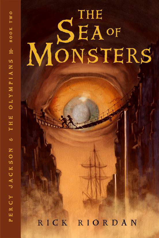 Percy Jackson: The Sea of Monsters book cover