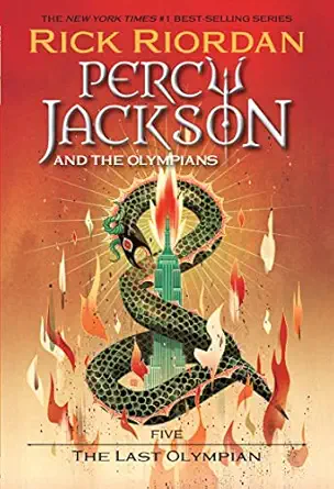 Percy Jackson and the Last Olympian book cover
