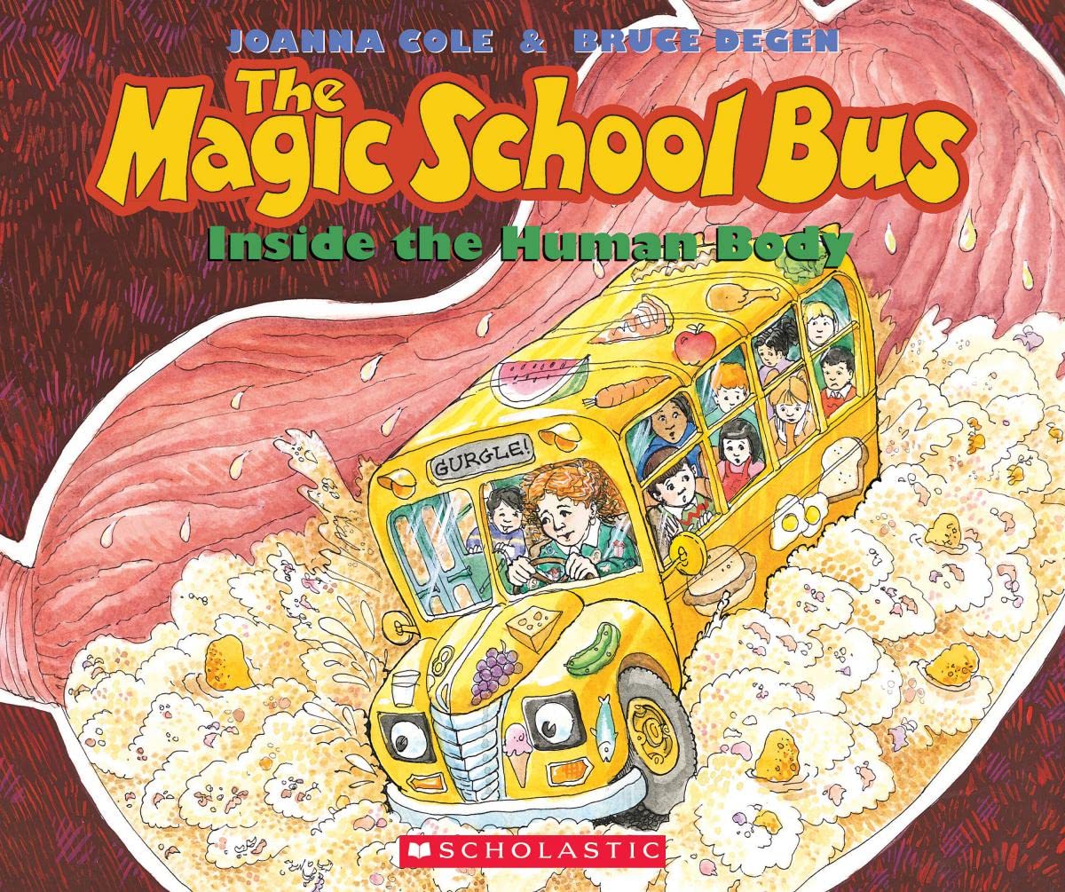 The Magic School Bus: Inside the Human Body Reading Level: A Complete Guide book cover