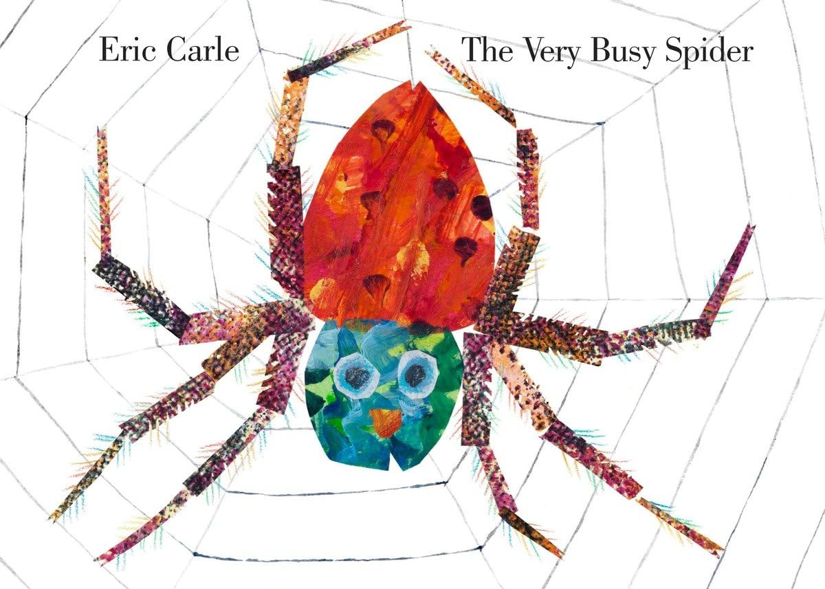 The Very Busy Spider book cover