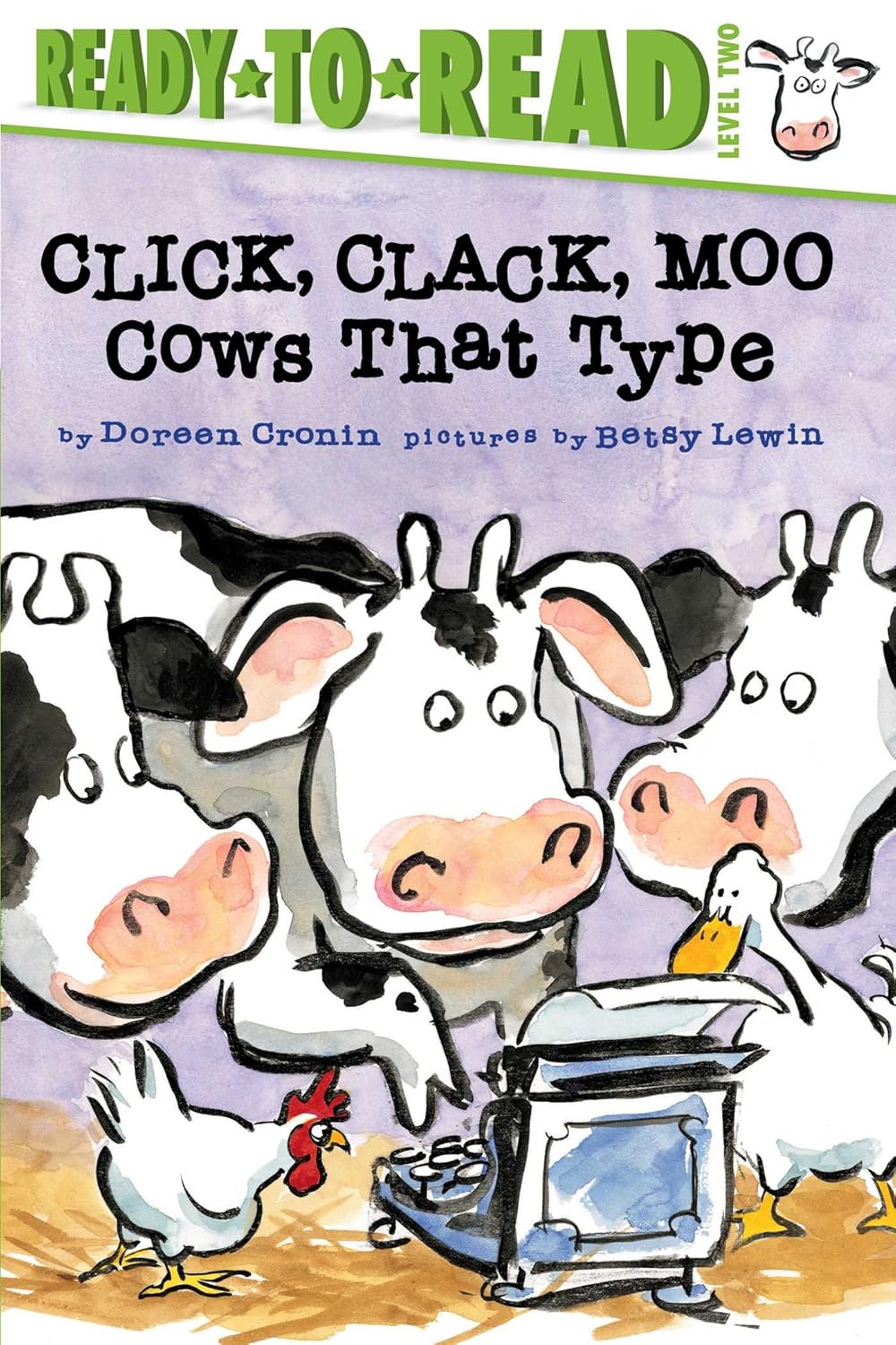 Click, Clack, Moo: Cows That Type Reading Level: A Complete Guide book cover