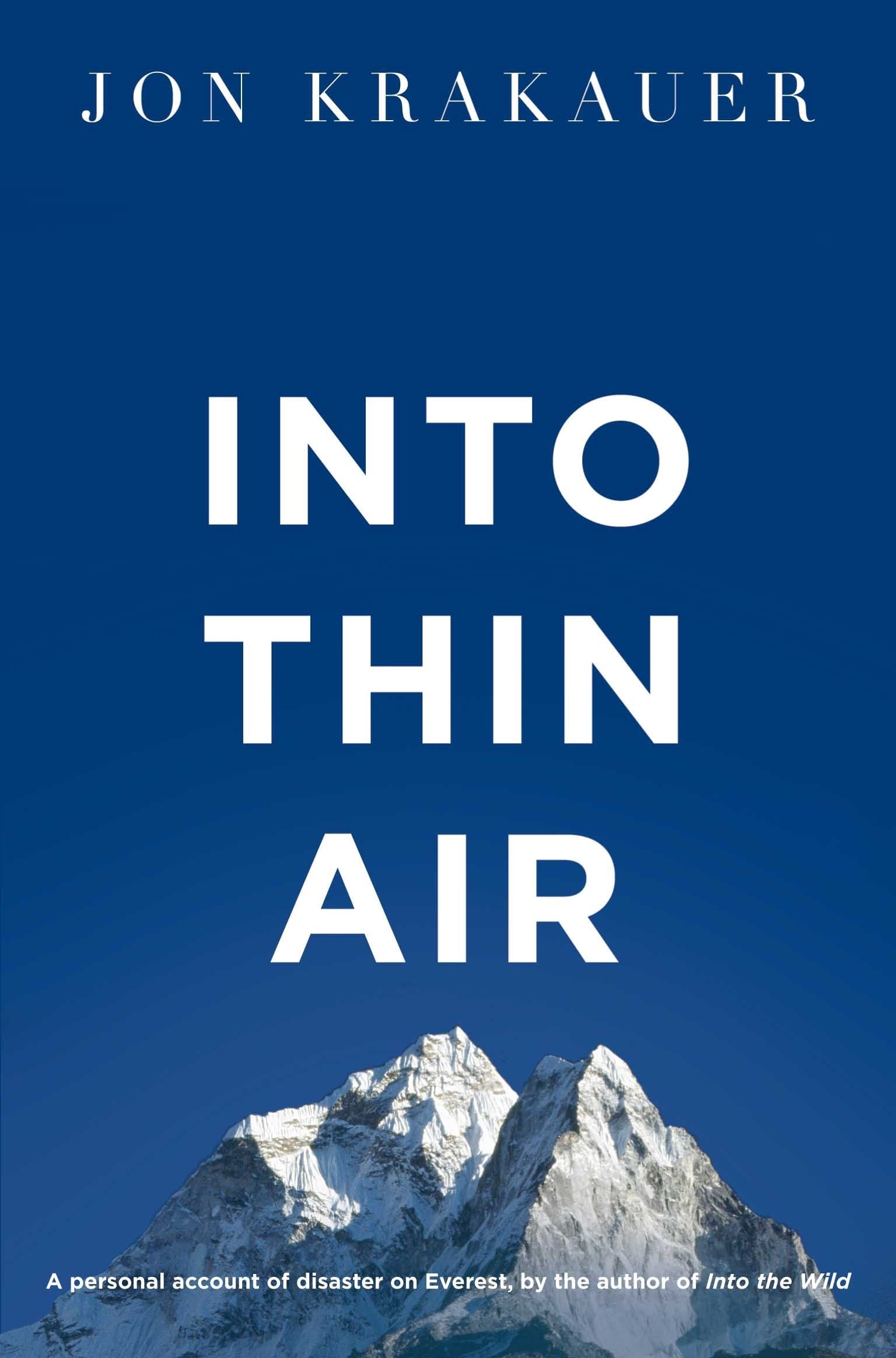 Into Thin Air Reading Level: A Complete Guide book cover