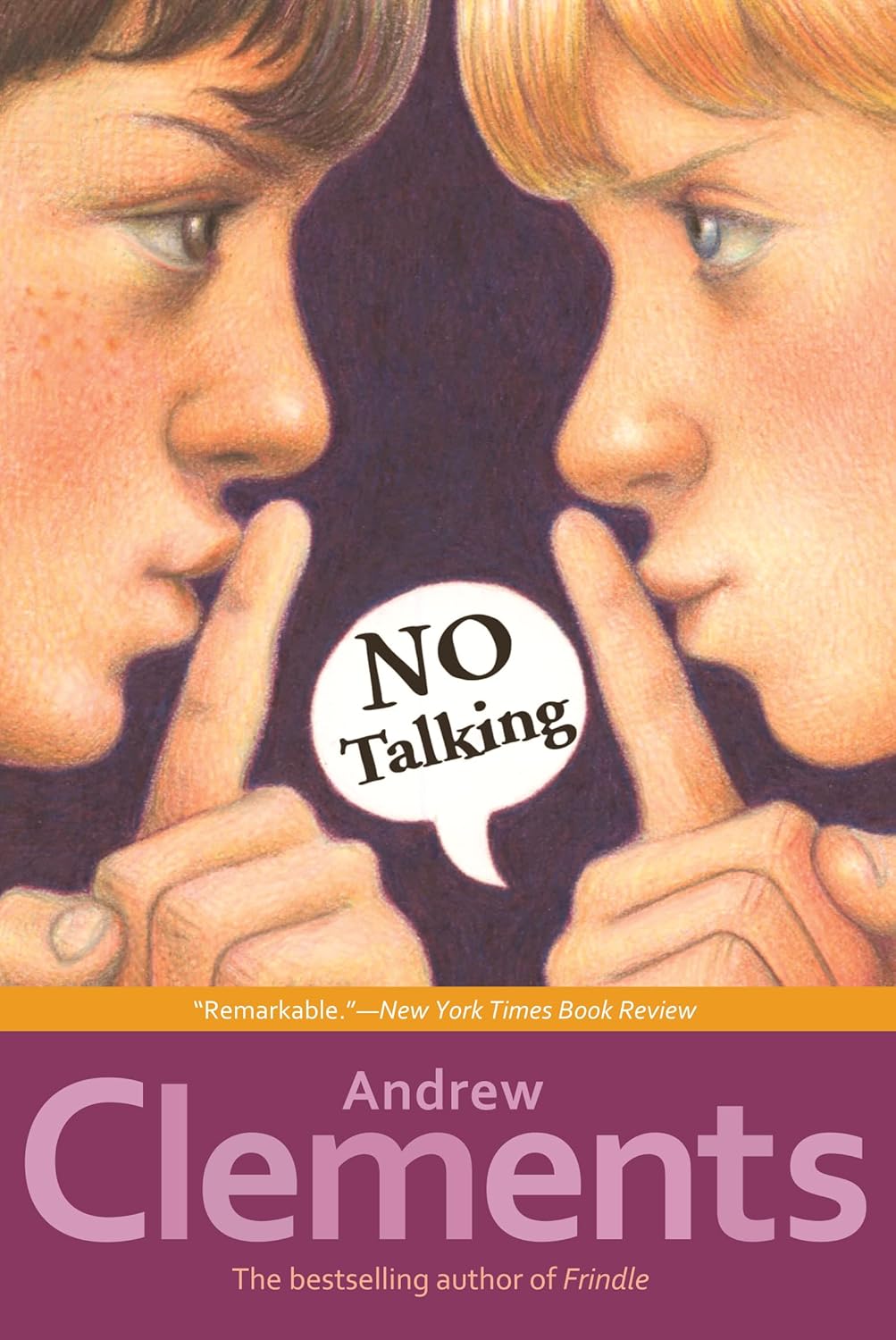 No Talking Reading Level: A Complete Guide book cover